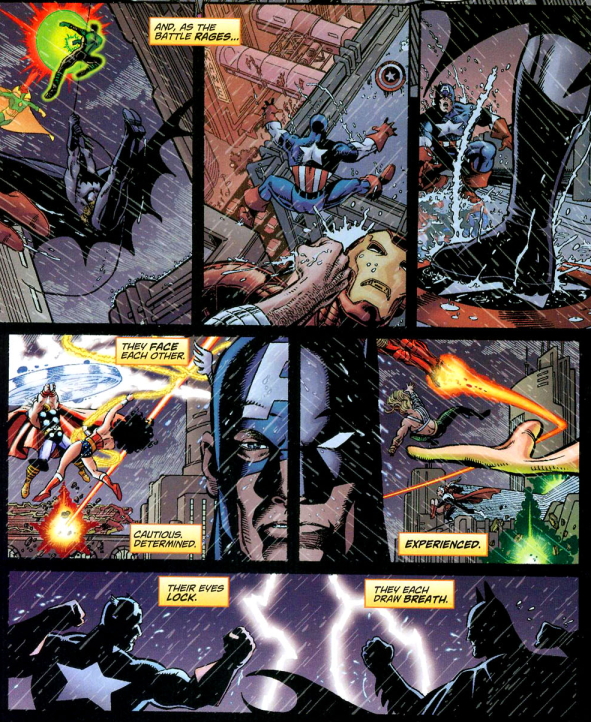 Batman vs. Captain America - Battles - Comic Vine